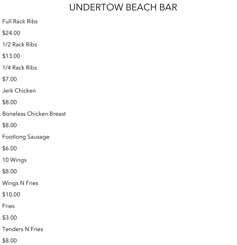 Idine Undertow Beach Bar Reviews Hours Menu Map St Idine Undertow Beach Bar Reviews Hours Menu Map St Petersburg Florida 33706