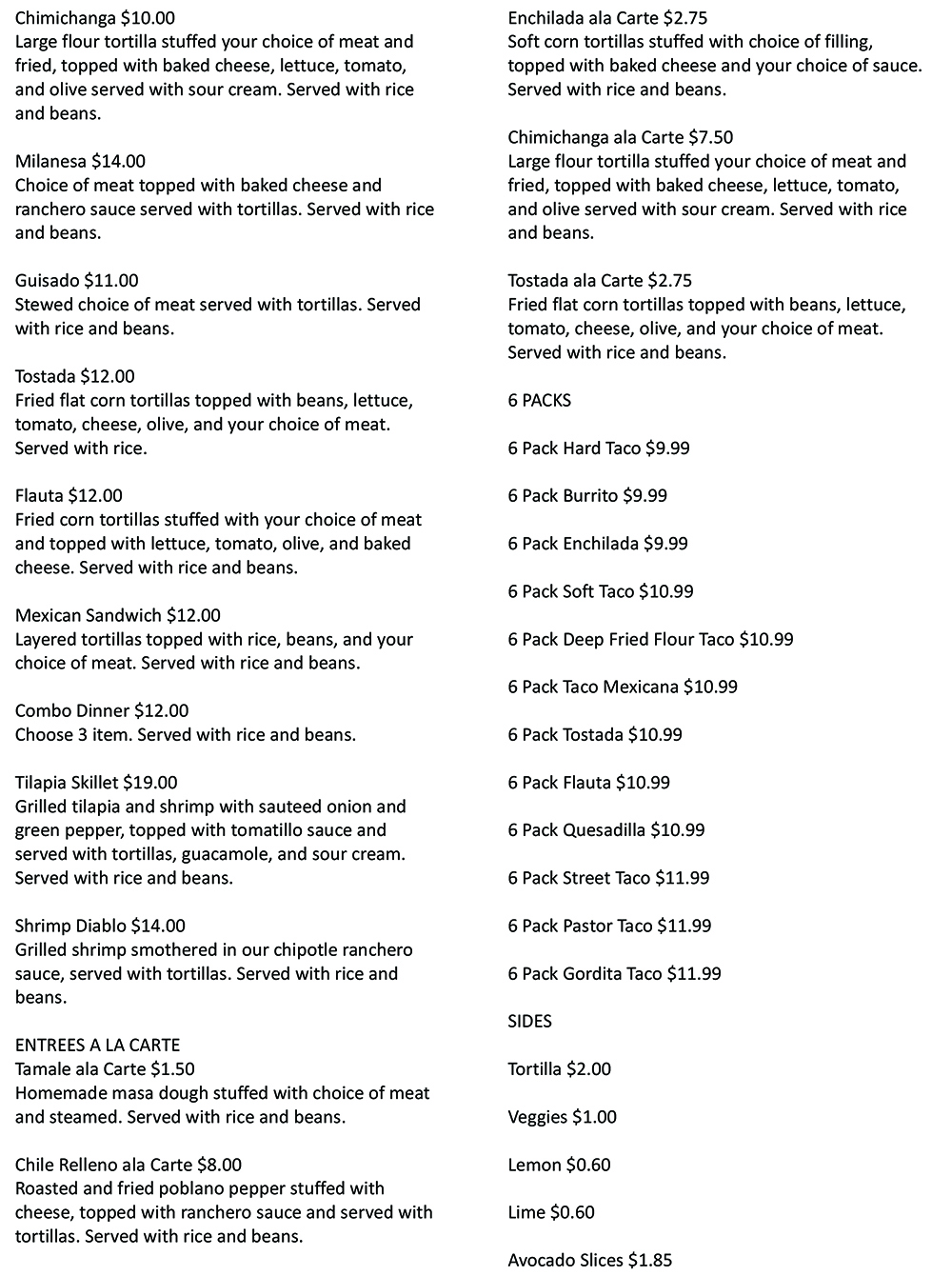 Rapid Rewards Dining Tijuana S Mexican Kitchen Reviews Hours